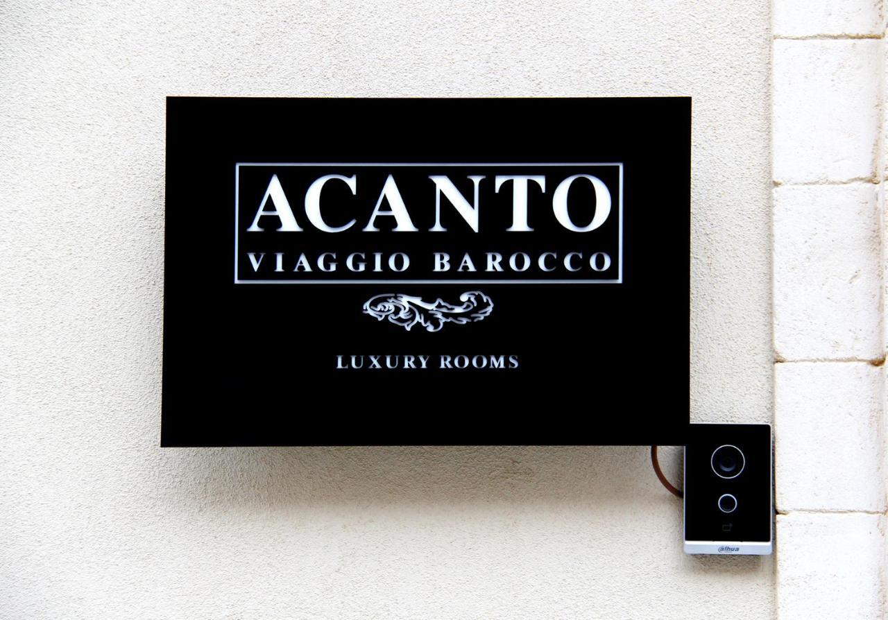 Acanto -Viaggio Barocco Ragusa Eksteriør bilde